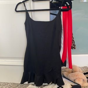 Black princess Polly slip dress.
